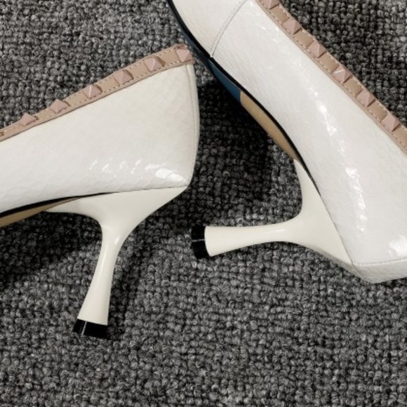 Baotou stiletto rivet high heel women's shoes - Picture 4 of 5